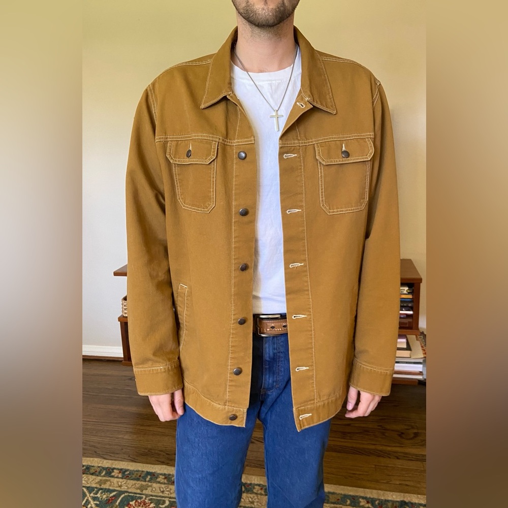 Brown Western Style Shacket
